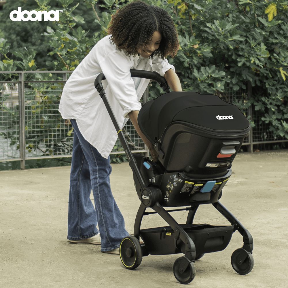 Doona - X Infant Car Seat & Stroller - Nitro Black