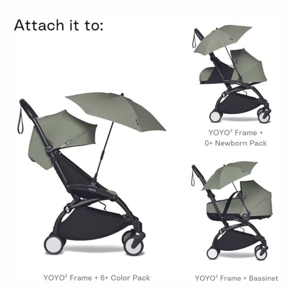 Stokke - YOYO 3- Parasol Stroller Sunshade Only - Olive