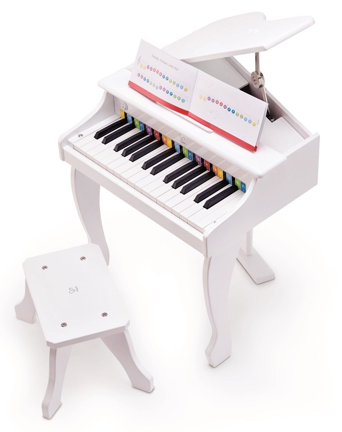 Hape - Deluxe Grand Piano - White