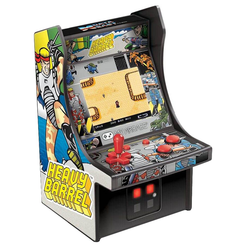 My Arcade - Heavy Barrel Mini Retro Arcade Machine Cabinet
