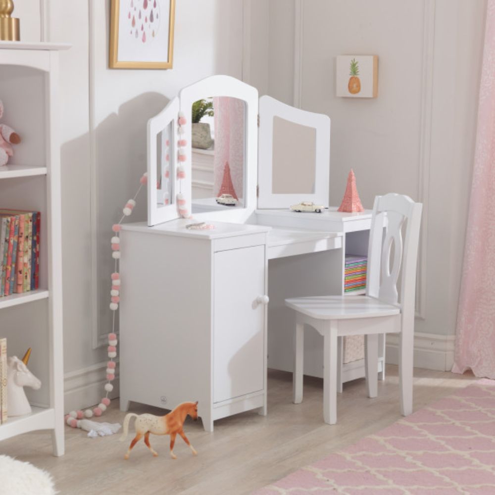 KidKraft - Deluxe Vanity Table & Chair