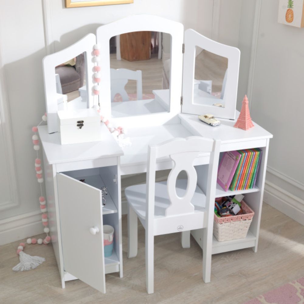 KidKraft - Deluxe Vanity Table & Chair
