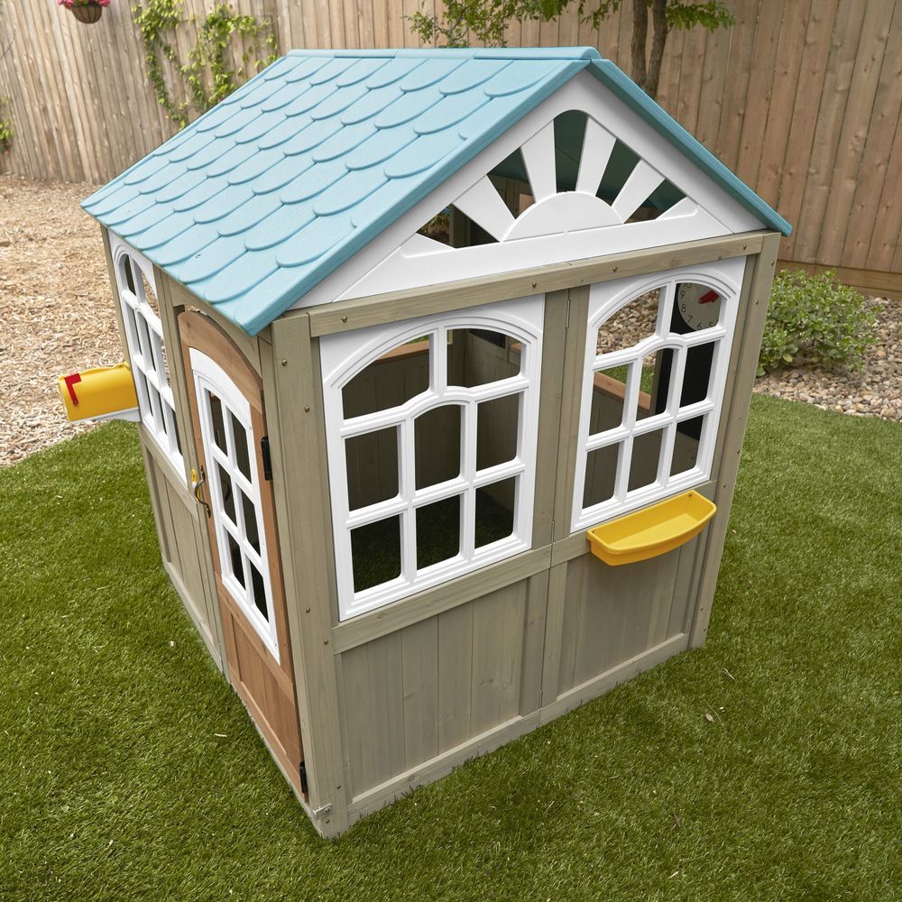 Kidkraft - Oceanfront Wooden Playhouse - Blue