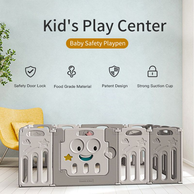 Bumble & Bird - Baby Safety Large Playpen 14+2pcs