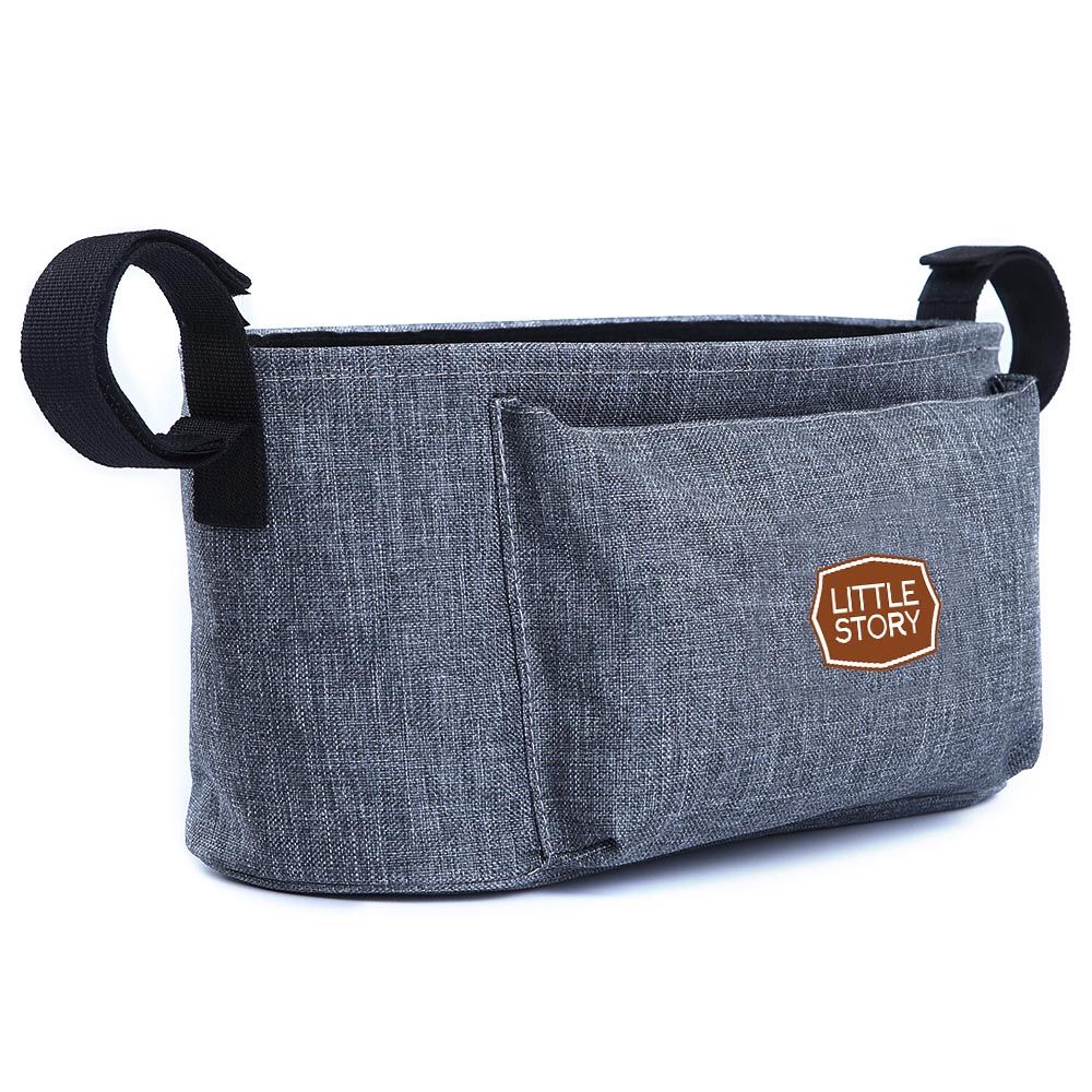 Little Story - Bronx Stroller Organizer - Grey